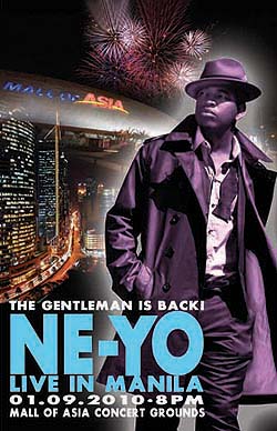 Ne-Yo Live in Manila January 2010