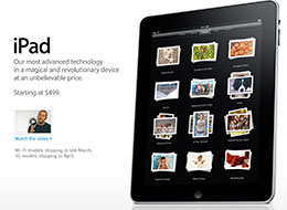 Apple Unveils iPad