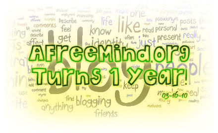 AFreeMind.org Turns 1 Year