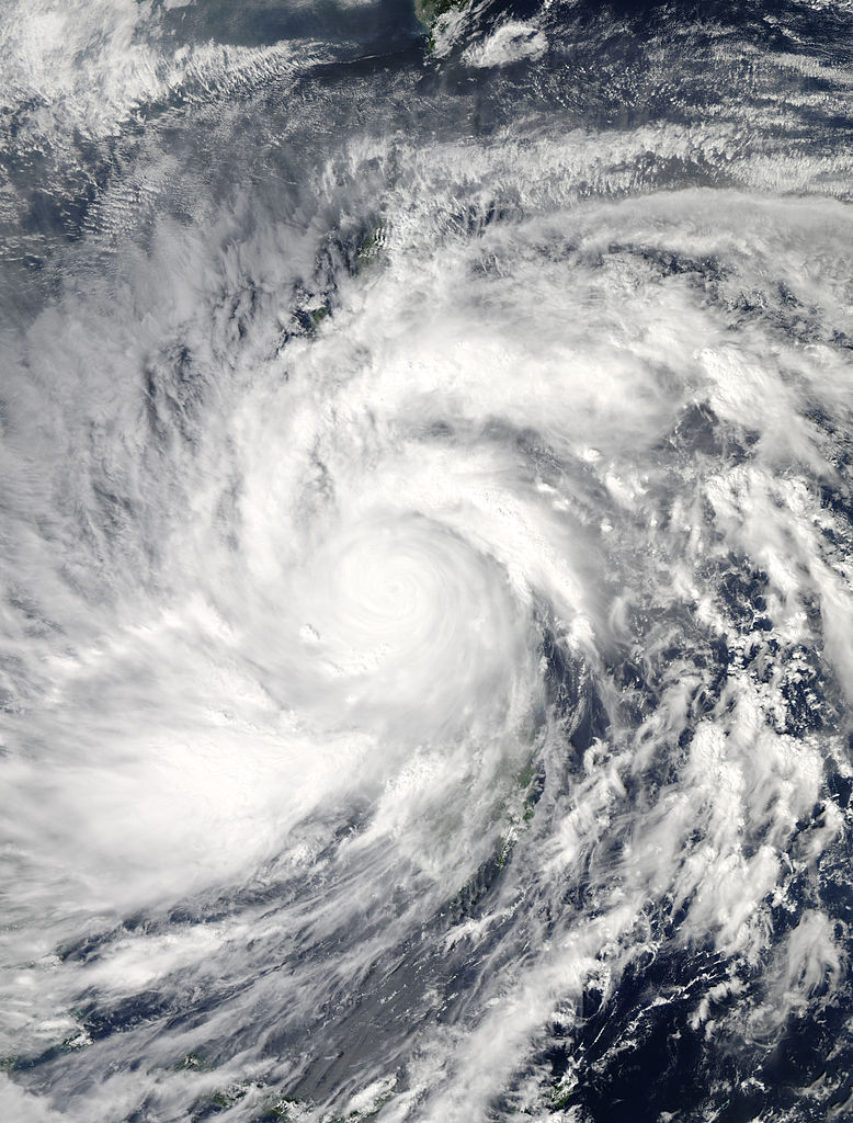 Haiyan Satellite View