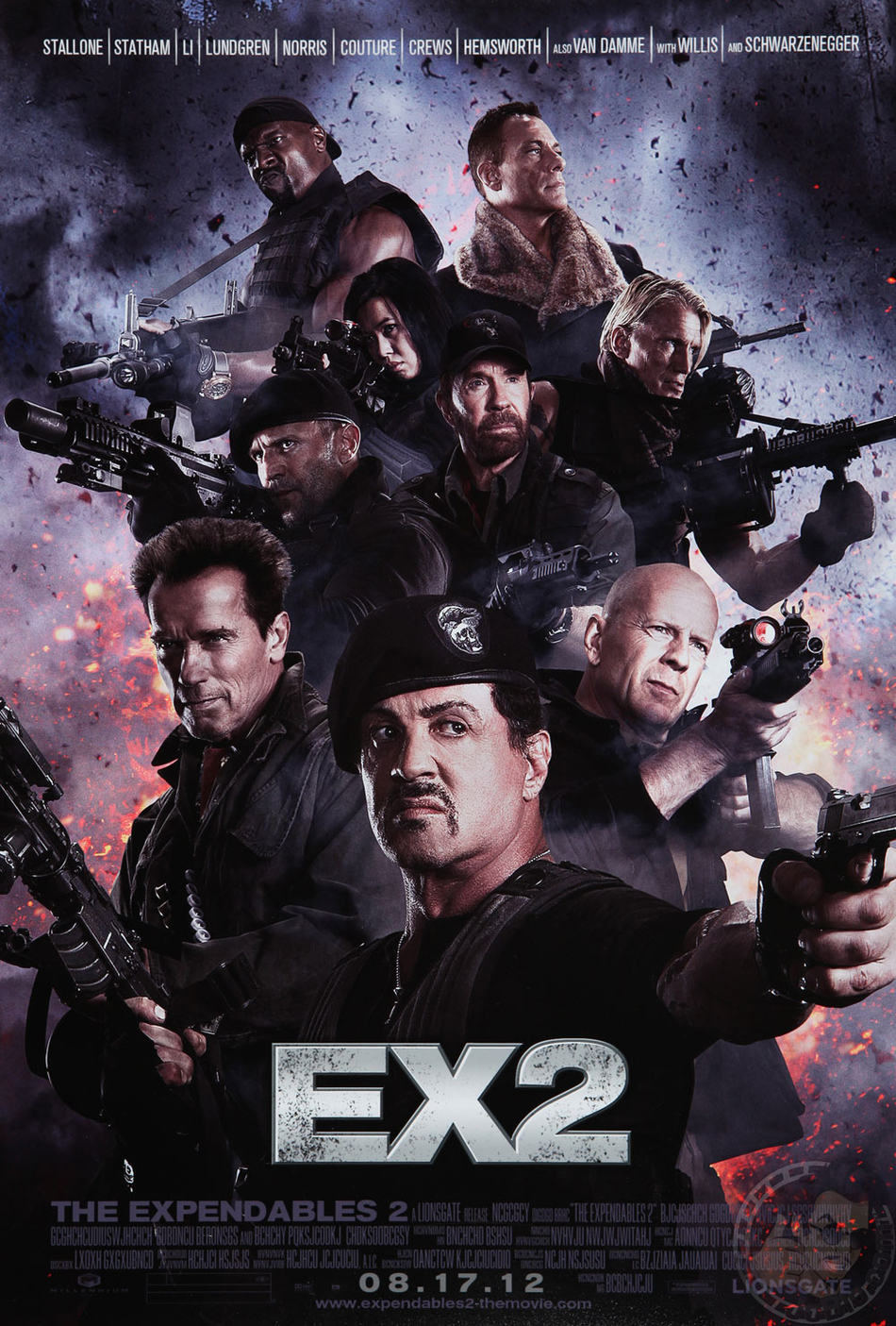 The Expendables 2 Poster